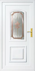 Műanyag bejárati ajtók - Bluebell
