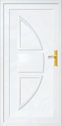Műanyag bejárati ajtók - Edelweis