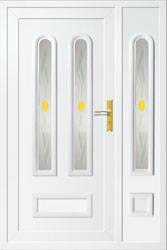 Műanyag bejárati ajtók - Marigold
